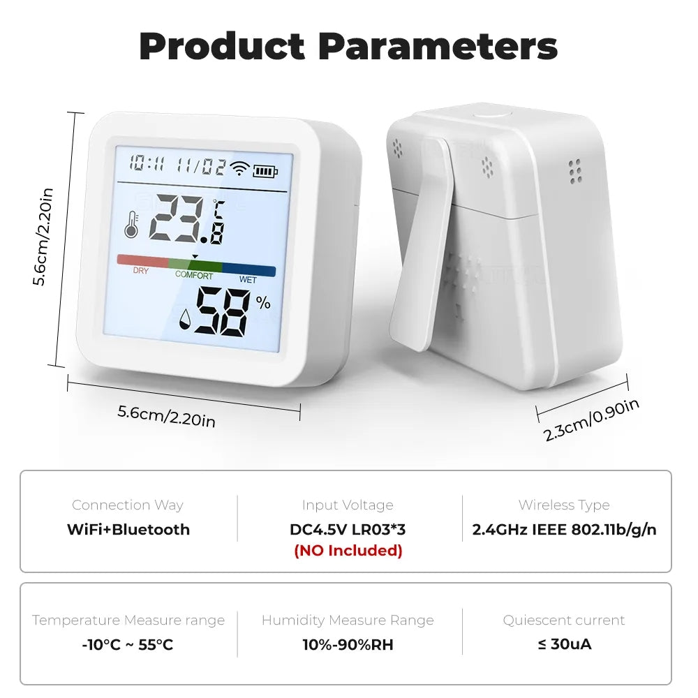 Wifi thermometer google home fashion