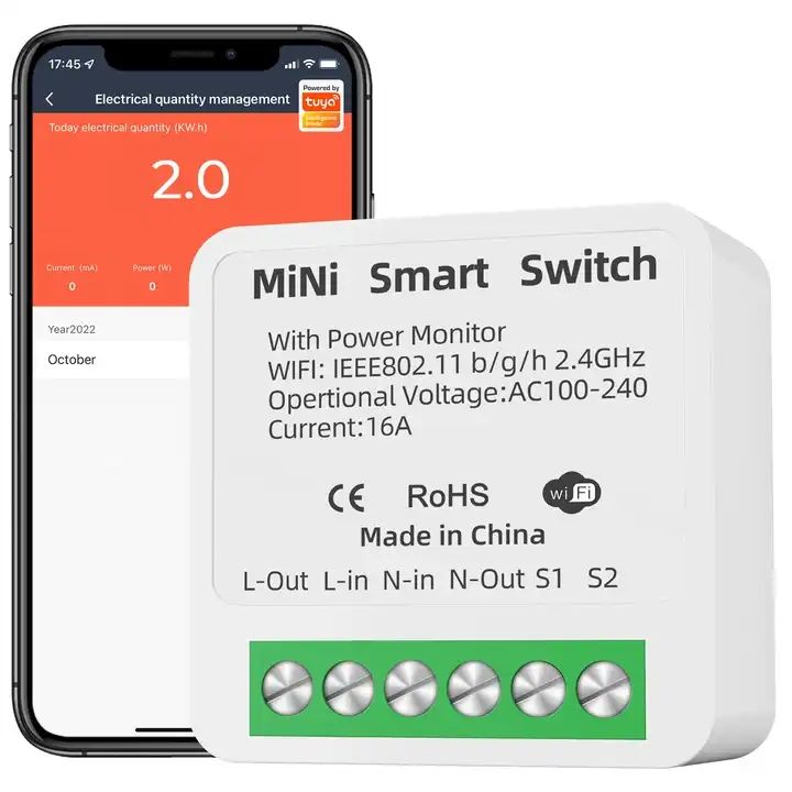 Mini smart switch wifi hot sale